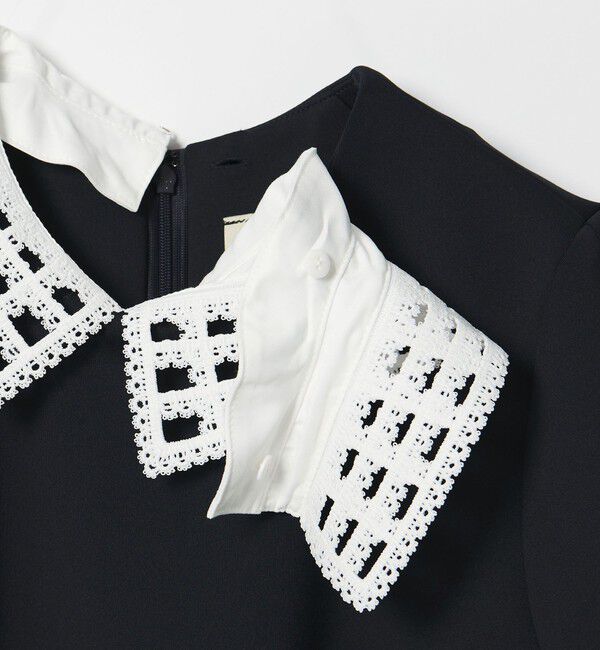 UNITED ARROWS「SPONGY ペプラム ワンピース」|ワンピース|