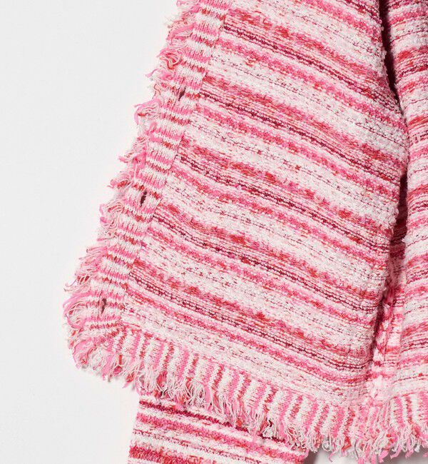 UNITED ARROWS「カラーミックス ツイードライク カーディガン」|カーディガン|