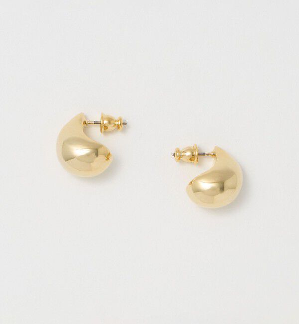 UNITED ARROWS「クレセントムーン ピアス」|ピアス|GOLD