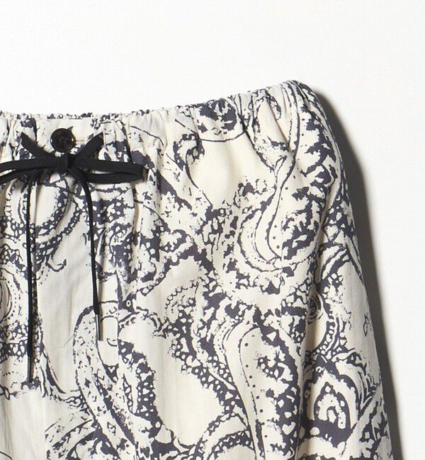 UNITED ARROWS「＜SACRA＞ペイズリー イージーパンツ」|チノ|