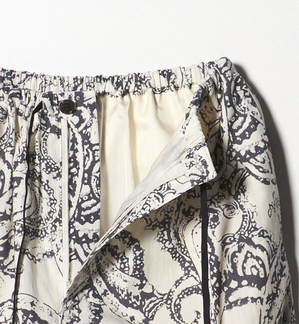 UNITED ARROWS「＜SACRA＞ペイズリー イージーパンツ」|チノ|