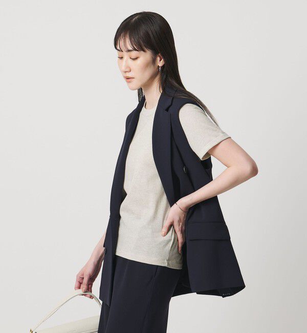 UNITED ARROWS「ラメ テンジク Tシャツ」|Tシャツ・カットソー|SILVER