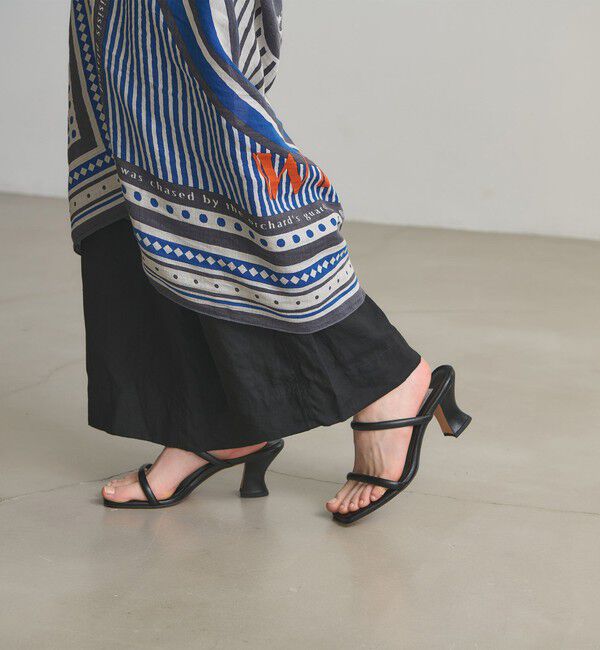 UNITED ARROWS「2ライン ミュール/サンダル」|サンダル|