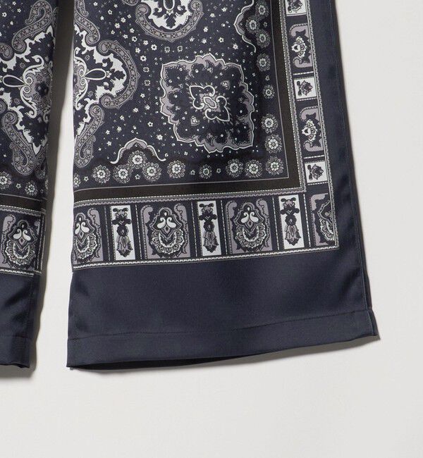 UNITED ARROWS「スカーフ プリント イージーパンツ ‐ウォッシャブル‐」|その他|