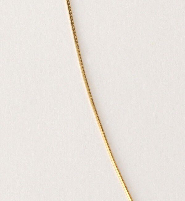 UNITED ARROWS green label relaxing「スネークチェーン Wシズク スライドネックレス」|ネックレス|