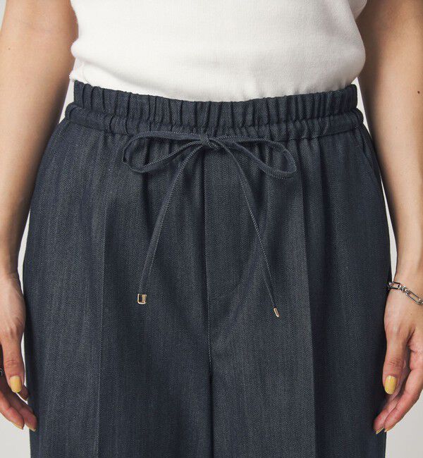 UNITED ARROWS green label relaxing「［size SHORT/TALLあり］ニーハイフレアパンツ デニム 2 ストレッチ」|デニム|