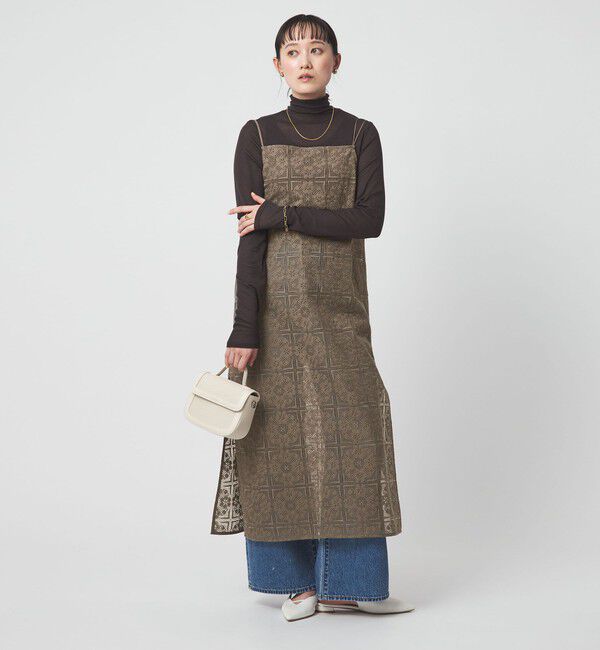 UNITED ARROWS green label relaxing「シアー レース キャミソール ワンピース」|ワンピース|