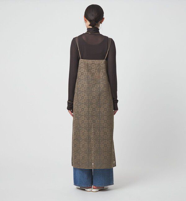 UNITED ARROWS green label relaxing「シアー レース キャミソール ワンピース」|ワンピース|