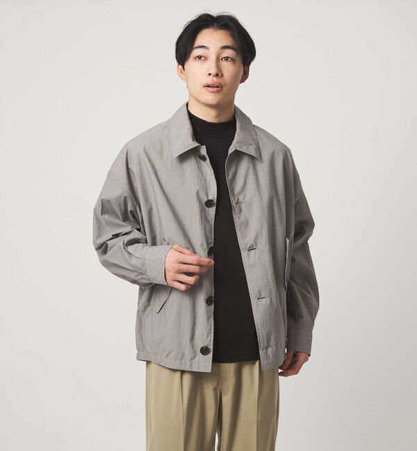 UNITED ARROWS green label relaxing「L/A ポンチ モックネック カットソー -抗菌-」|Tシャツ・カットソー|