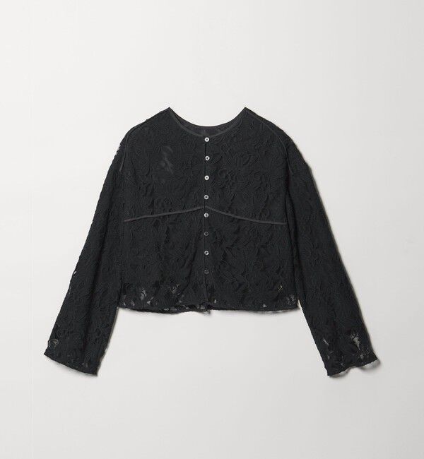 EMMEL REFINES「＜EMMEL REFINES＞EM シシュウレース 2WAY ブラウス」|シャツ・ブラウス|