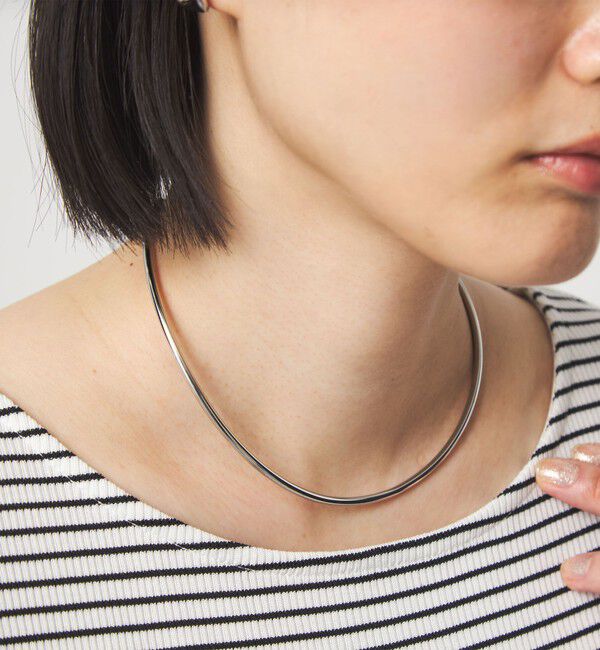 UNITED ARROWS green label relaxing「スリム チョーカー」|その他|SILVER