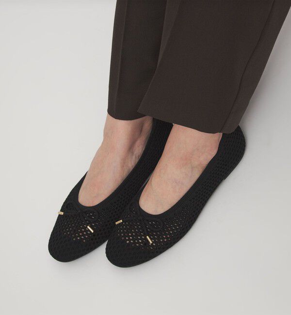 UNITED ARROWS green label relaxing「ウェルネスシアー バレエシューズ / ニットシューズ」|ローファー|