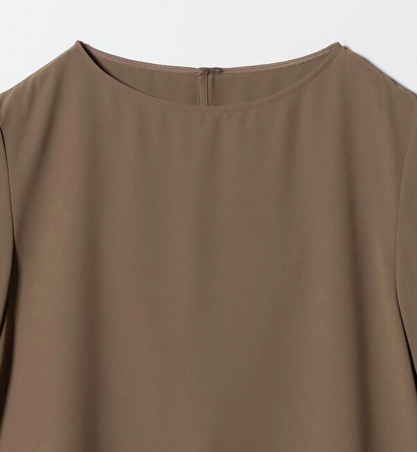 UNITED ARROWS green label relaxing「クルーネック ショートスリーブ ブラウス マシンウォッシャブル UVカット」|シャツ・ブラウス|