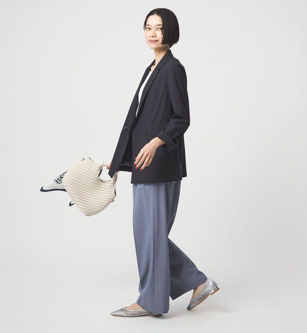 UNITED ARROWS green label relaxing「［size SHORTあり］ライト カチリラ ダブルジャケット」|テーラードジャケット|