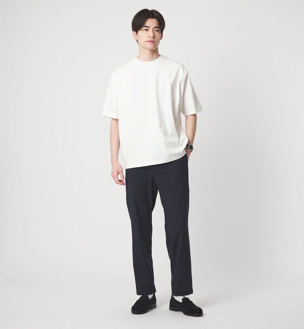 UNITED ARROWS green label relaxing「【WEB限定】JUST fit ポンチ 半袖 Tシャツ カットソー -汗染み防止-」|Tシャツ・カットソー|