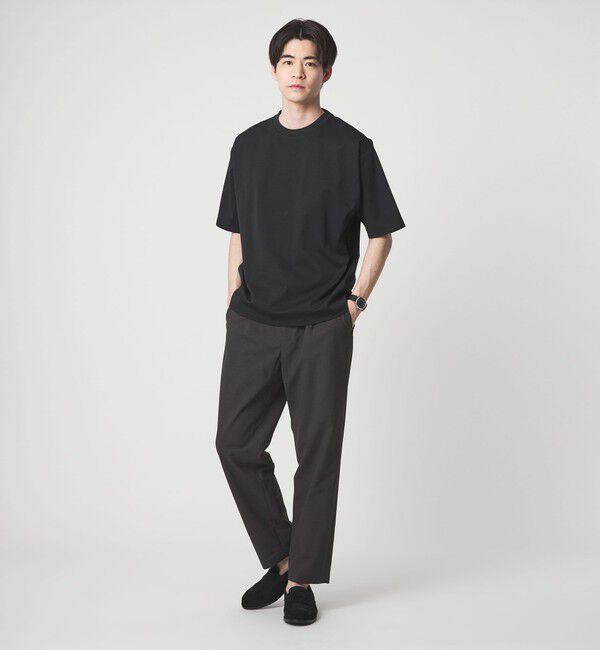 UNITED ARROWS green label relaxing「【WEB限定】JUST fit ポンチ 半袖 Tシャツ カットソー -汗染み防止-」|Tシャツ・カットソー|