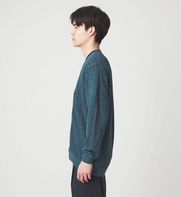 UNITED ARROWS green label relaxing「ミックス メランジ メッシュ カーディガン」|カーディガン|