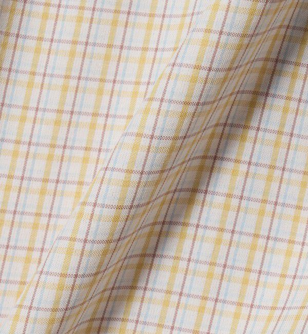 UNITED ARROWS green label relaxing「ナイロン コットン チェック ジャストルーズ 長袖 シャツ」|シャツ・ブラウス|