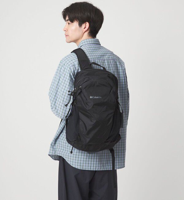 UNITED ARROWS green label relaxing「＜Columbia＞バードリーライト 23L バックパック リュック」|リュック|BLACK