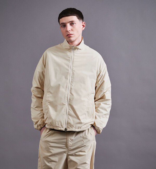 MONKEY TIME「ダブルクロス トラック ジャケット -撥水機能-」|その他|OFF WHITE