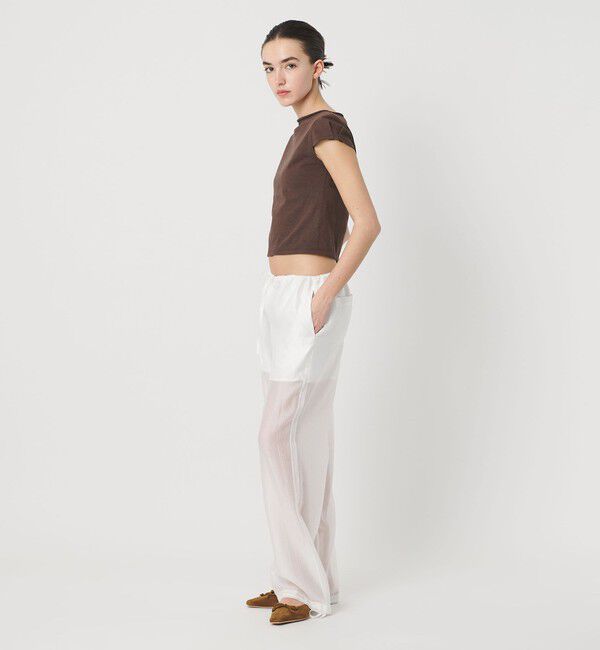 ATTISESSION「＜ATTISESSION＞コットン カップスリーブ Tシャツ」|Tシャツ・カットソー|