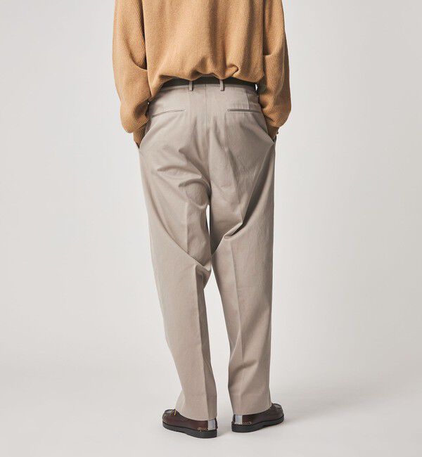 STEVEN ALAN「＜Steven Alan＞ ウエポン ニドム イン ツープリーツ ドレス トラウザーズ」|スラックス|