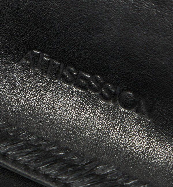 ATTISESSION「＜ATTISESSION＞ヘアレザー ミニ ショルダー バッグ」|ショルダー・メッセンジャー|