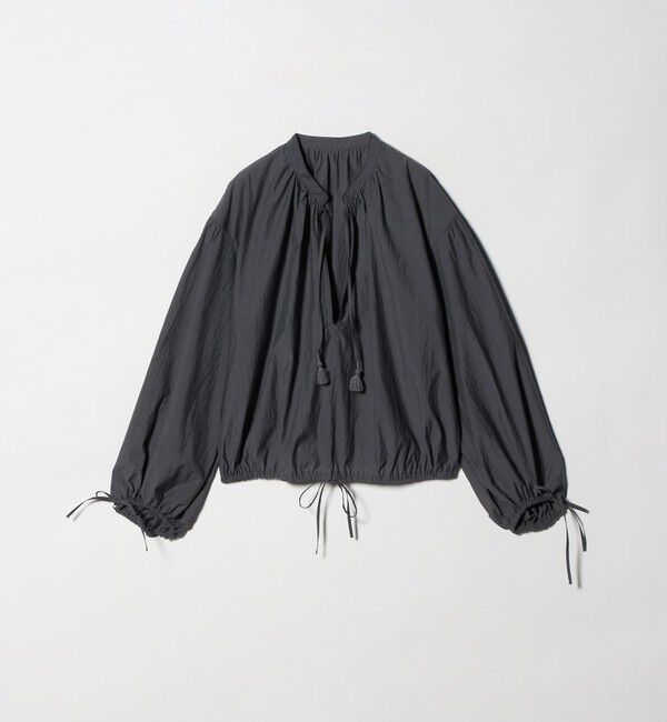 BEAUTY&YOUTH UNITED ARROWS「コットンナイロン ボリューム スキッパー ブラウス」|シャツ・ブラウス|