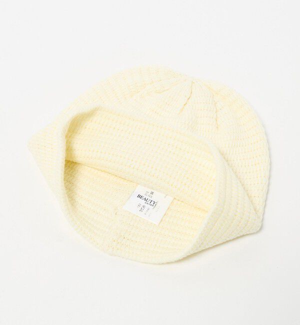BEAUTY&YOUTH UNITED ARROWS「シンプル コットン ニットキャップ」|ニット帽|
