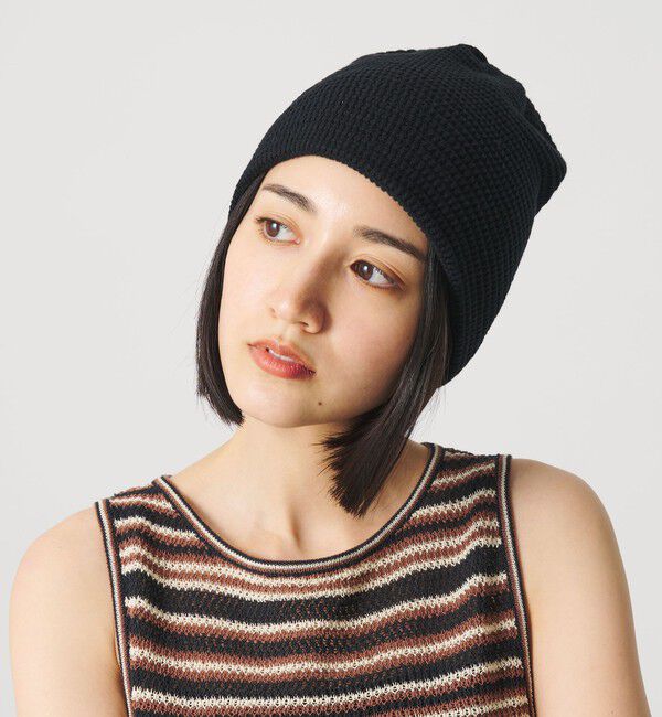 BEAUTY&YOUTH UNITED ARROWS「シンプル コットン ニットキャップ」|ニット帽|