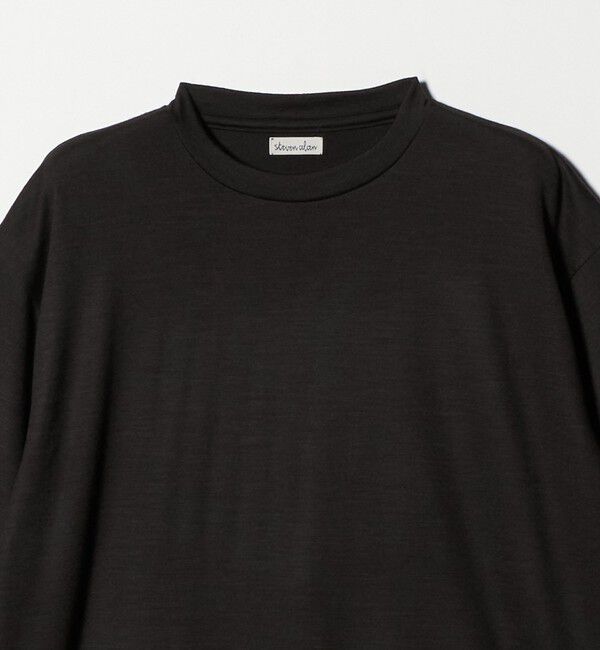 STEVEN ALAN「＜Steven Alan＞ メリノウール クルーネック ショートスリーブ Tシャツ」|Tシャツ・カットソー|