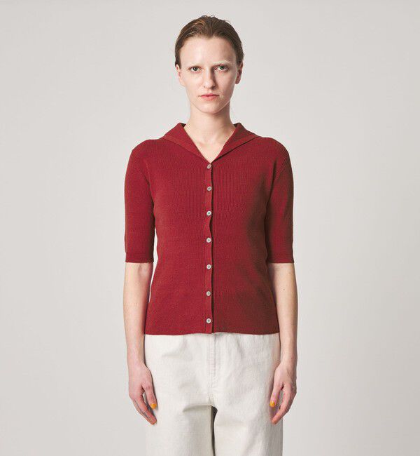 STEVEN ALAN「＜Steven Alan＞リブ カーディガン」|カーディガン|