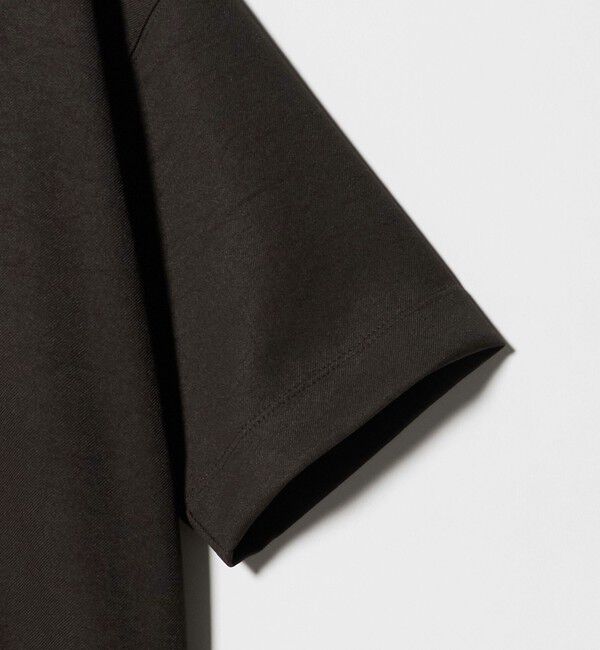 BEAUTY&YOUTH UNITED ARROWS「フュージョン ツイル スキッパー Tシャツ UVカット 透け防止 ストレッチ」|Tシャツ・カットソー|