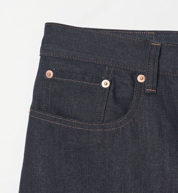 MONKEY TIME「ライトオンス リジッド デニム ルーズ レギュラー パンツ」|チノ|