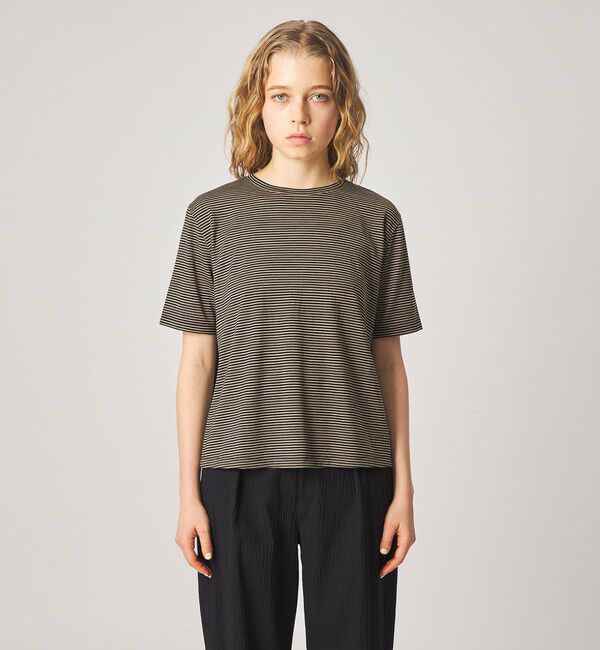 STEVEN ALAN「＜Steven Alan＞ウール ジャージー Tシャツ」|Tシャツ・カットソー|