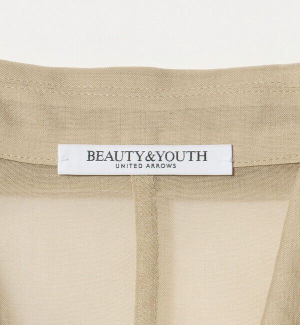 BEAUTY&YOUTH UNITED ARROWS「ポリエステル シアー ダブルジャケット ウォッシャブル」|テーラードジャケット|