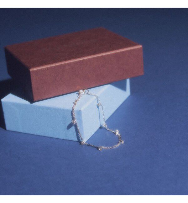 Ray BEAMS 「ビジュー チェーン ブレスレット」|ブレスレット・バングル|