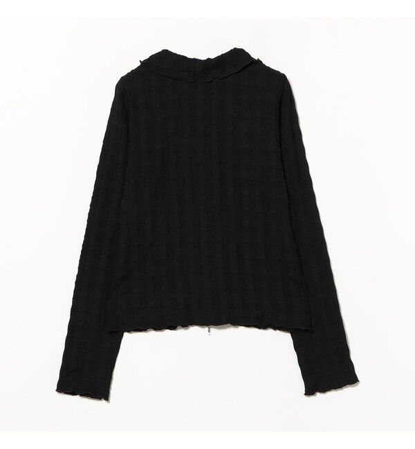 Ray BEAMS 「カット ジャカード ジップ シャツ」|シャツ・ブラウス|