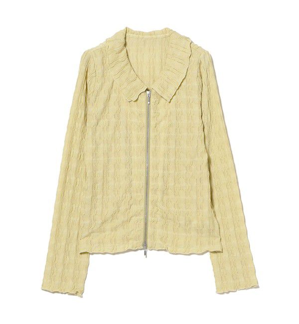 Ray BEAMS 「カット ジャカード ジップ シャツ」|シャツ・ブラウス|