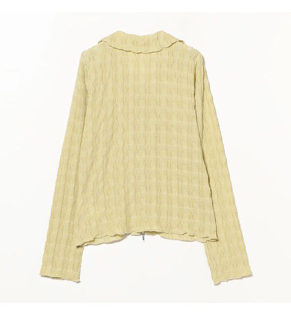 Ray BEAMS 「カット ジャカード ジップ シャツ」|シャツ・ブラウス|