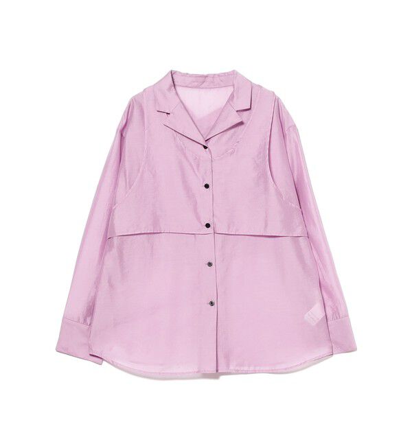 Ray BEAMS 「シアー レイヤード シャツ」|シャツ・ブラウス|