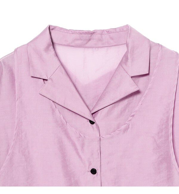 Ray BEAMS 「シアー レイヤード シャツ」|シャツ・ブラウス|