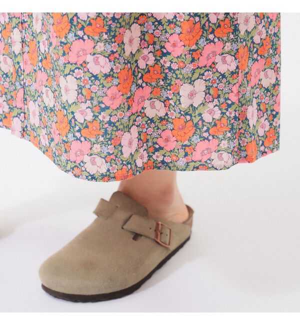 BEAMSBOY「リバティ ベルト ノースリーブ ワンピース」|ワンピース|