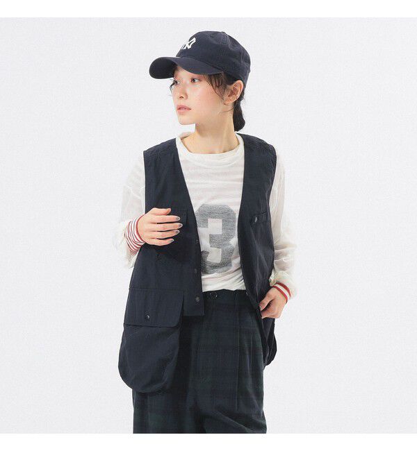 BEAMSBOY「ナイロン フィッシング ベスト」|ベスト・ジレ|