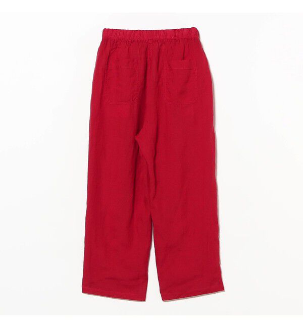 BEAMSBOY「リネン ソリッド イージー」|チノ|