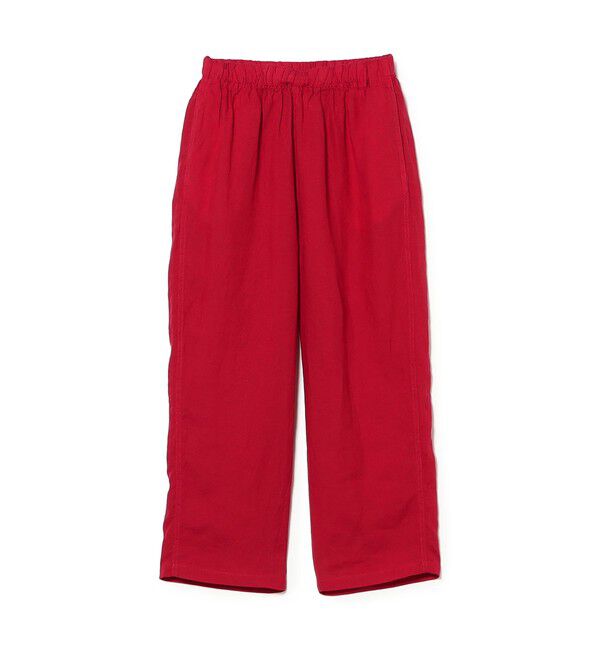 BEAMSBOY「リネン ソリッド イージー」|チノ|