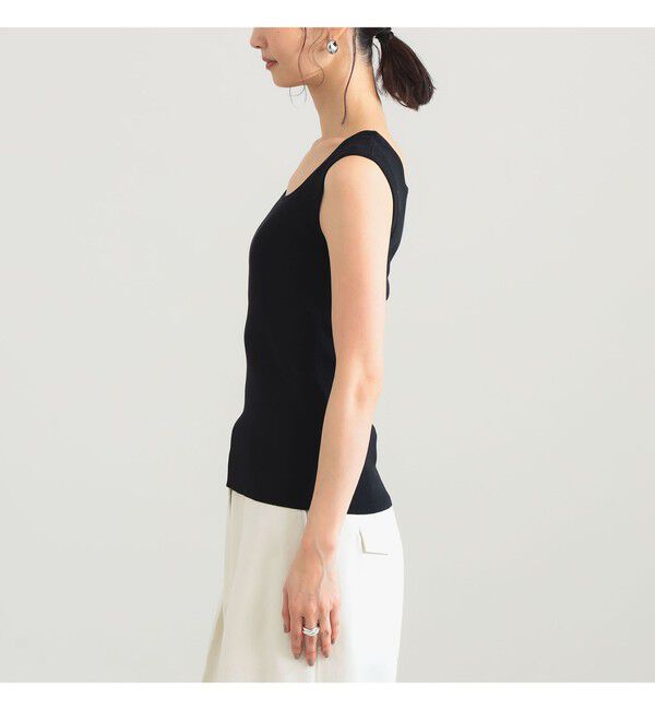 Demi-Luxe BEAMS 「リブニット タンクトップ」|ニット・セーター|