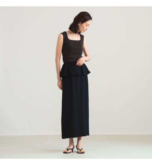 Demi-Luxe BEAMS 「リブニット タンクトップ」|ニット・セーター|