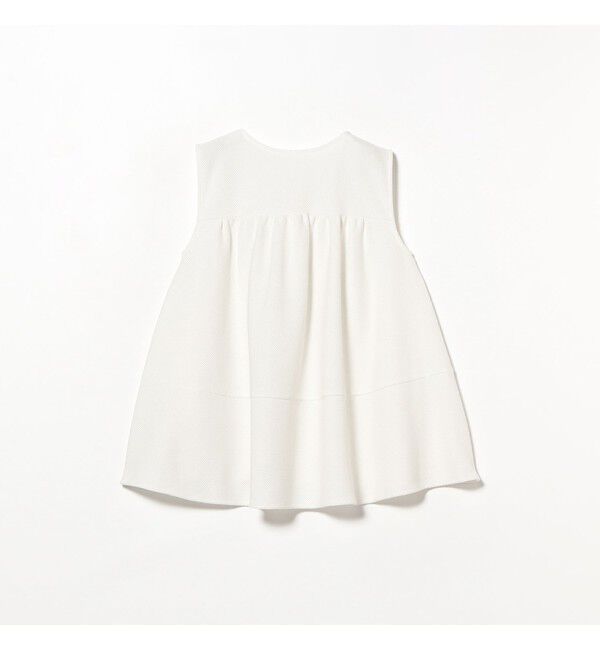 Demi-Luxe BEAMS 「ラッセルメッシュ ノースリーブ プルオーバー」|Tシャツ・カットソー|