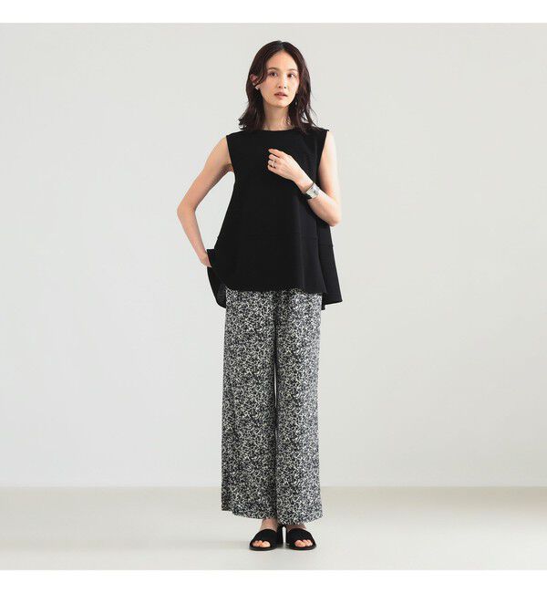 Demi-Luxe BEAMS 「ラッセルメッシュ ノースリーブ プルオーバー」|Tシャツ・カットソー|